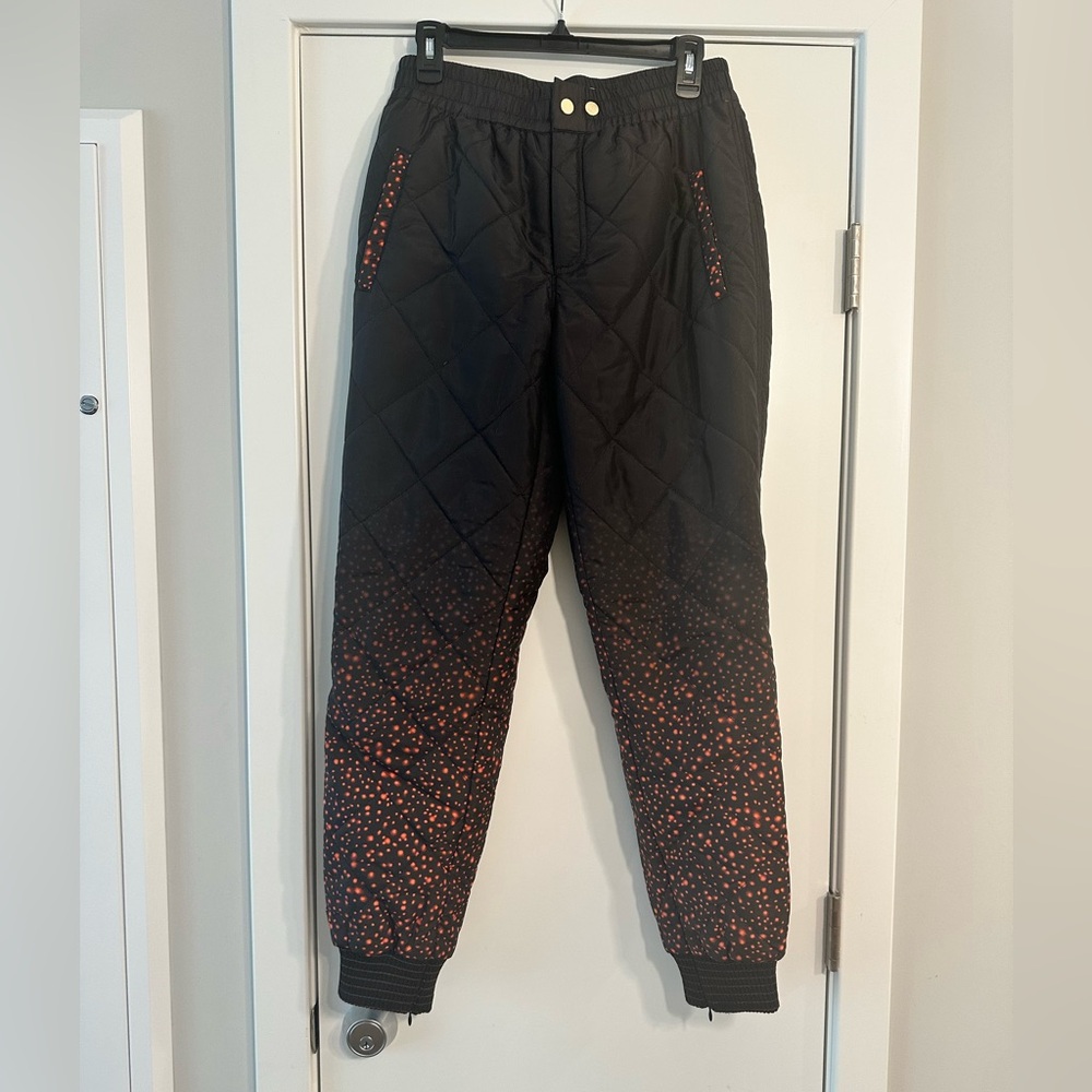 Stylish Black and Red Joggers